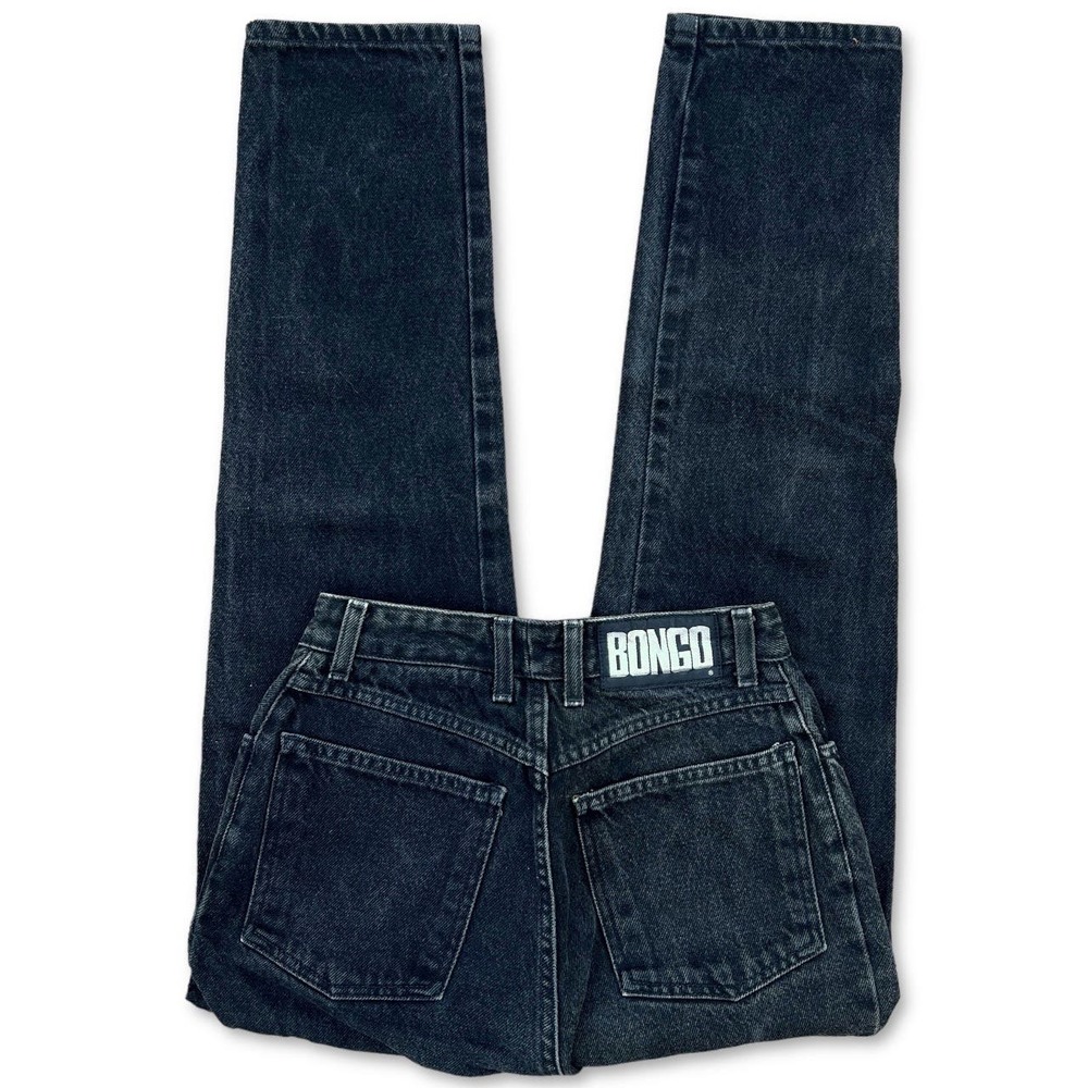 Vintage‎ 90s BONGO mom jeans 24” SHORT PETITE Black